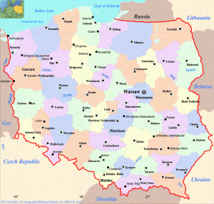 Територіальний поділ Польщі