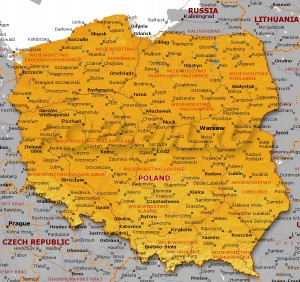 Карта Польші